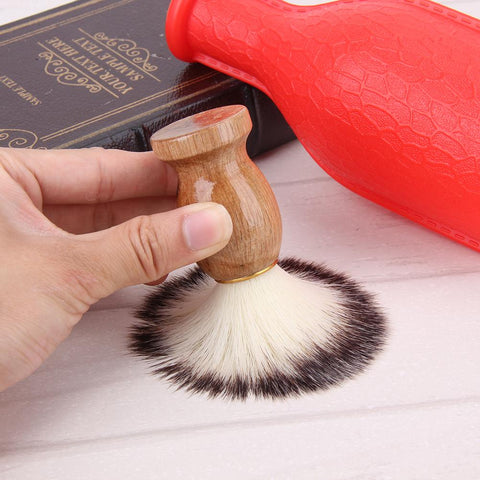 Wooden Handle Hair Shaving Brush
