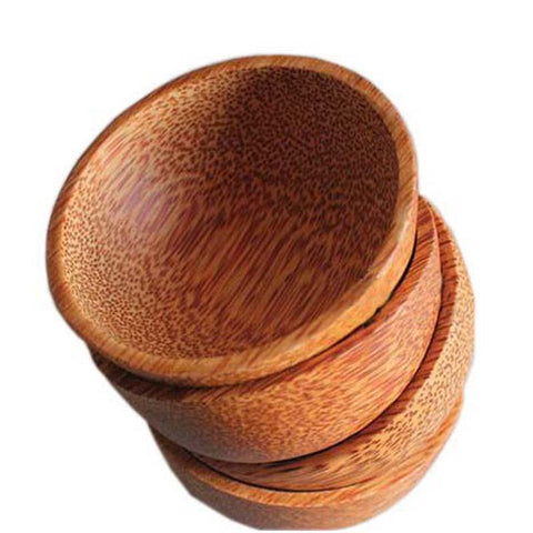 Coconut Wood Shaving Soap Bowl